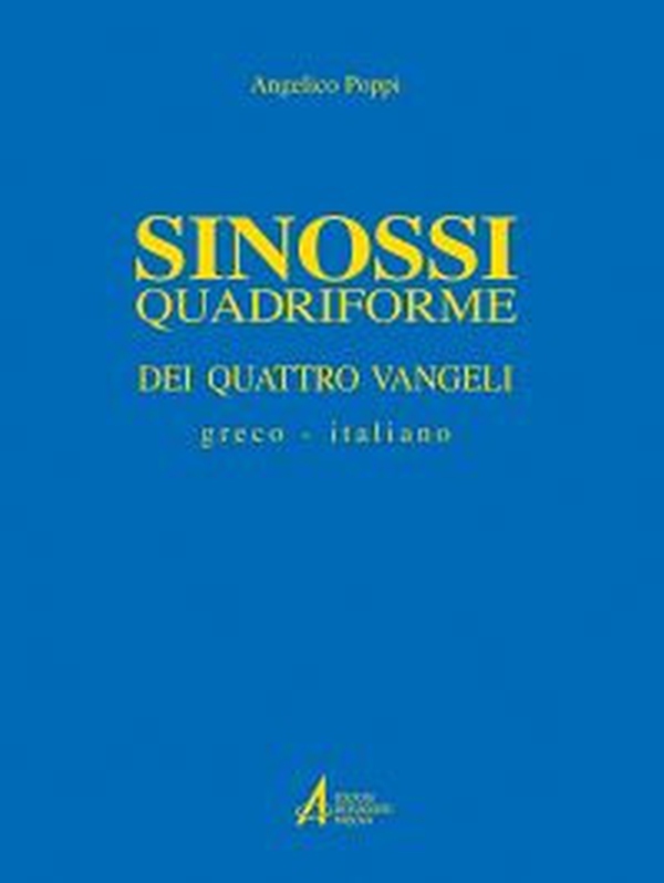 Sinossi quadriforme dei quattro vangeli. Testo greco e italiano - Librerie.coop Sinossi quadriforme dei quattro vangeli. Testo greco e italiano - Librerie.coop