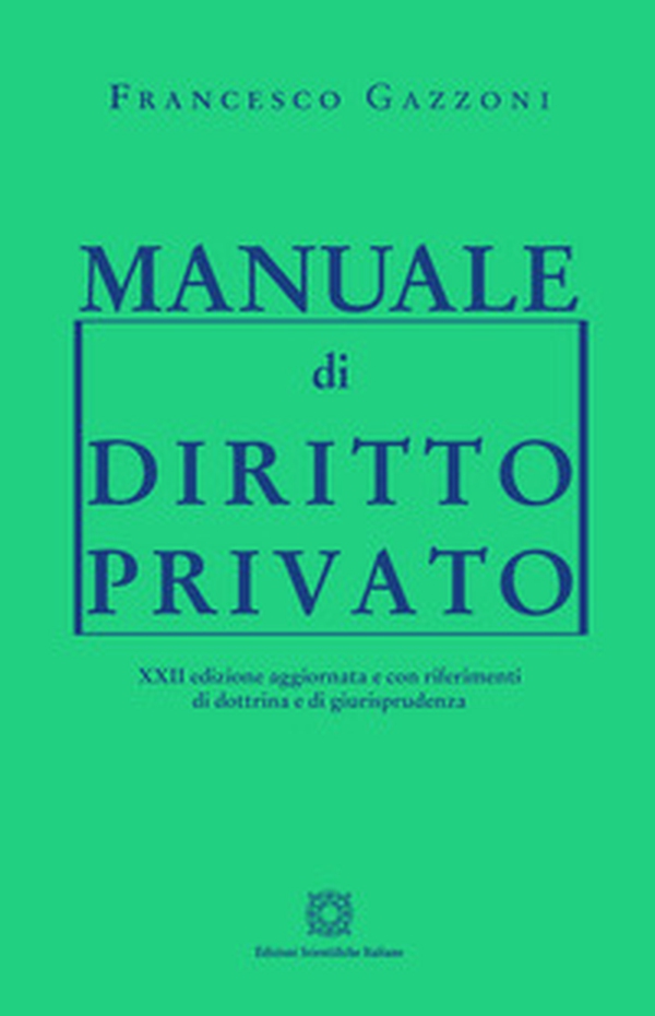 Manuale di diritto privato - Librerie.coop