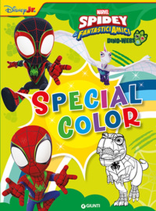 Dino-Webs. Spidey e i suoi fantastici amici. Special color - Librerie.coop Dino-Webs. Spidey e i suoi fantastici amici. Special color - Librerie.coop