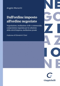 Dall'ordine imposto all'ordine negoziato - e-Book - Librerie.coop