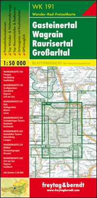 Gasteiner Tal 1:50.000 - Librerie.coop