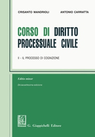 Corso di diritto processuale civile. Ediz. minore - Librerie.coop