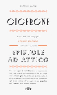 Epistole ad Attico. Testo latino a fronte - Vol. 2 - Librerie.coop Epistole ad Attico. Testo latino a fronte - Vol. 2 - Librerie.coop