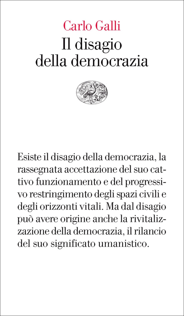 Il disagio della democrazia - Librerie.coop Il disagio della democrazia - Librerie.coop