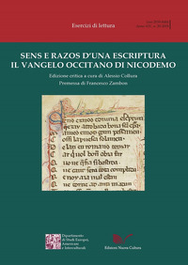Sens e razos d'una escriptura. Il Vangelo occitano di Nicodemo - Librerie.coop Sens e razos d'una escriptura. Il Vangelo occitano di Nicodemo - Librerie.coop