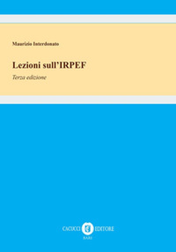 Lezioni sull'IRPEF - Librerie.coop