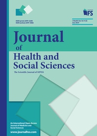Journal of health and social sciences - Librerie.coop