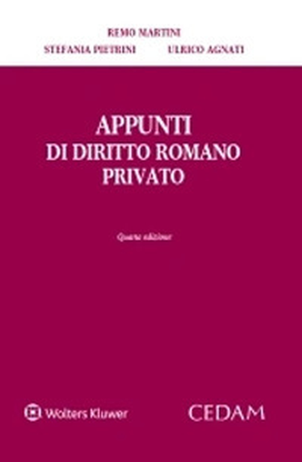 Appunti di diritto romano privato - Librerie.coop Appunti di diritto romano privato - Librerie.coop