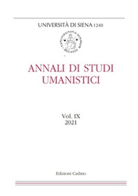 Annali di studi umanistici - Librerie.coop Annali di studi umanistici - Librerie.coop