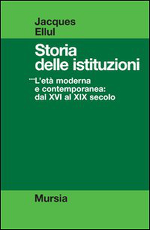 Storia delle istituzioni - Vol. 3 - Librerie.coop Storia delle istituzioni - Vol. 3 - Librerie.coop
