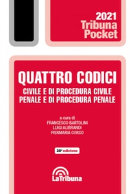 Quattro codici. Civile e di procedura civile, penale e di procedura penale - Librerie.coop