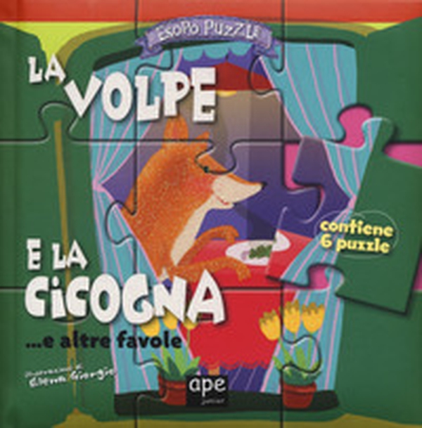 La volpe e la cicogna... e altre favole. Esopo puzzle - Librerie.coop La volpe e la cicogna... e altre favole. Esopo puzzle - Librerie.coop