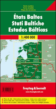 Stati Baltici 1:400.000 - Librerie.coop