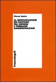 La semplificazione dei rapporti fra imprese e pubbliche amministrazioni - Librerie.coop