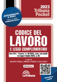 Codice del lavoro e leggi complementari - Librerie.coop