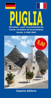 Strassen und Touristenkarte Carte routière et touristique. Ediz. francese e tedesco - Librerie.coop