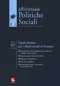La rivista delle politiche sociali - Vol. 3 - Librerie.coop