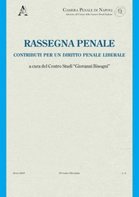 Rassegna penale. Contributi per un diritto penale liberale - Librerie.coop