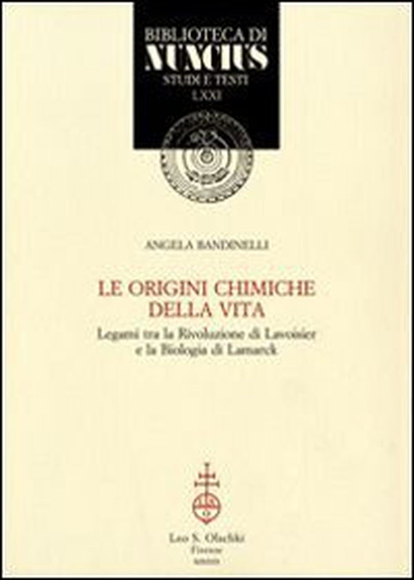 Le origini chimiche della vita. Legami tra la rivoluzione di Lavoisier e la biologia di Lamarck - Librerie.coop Le origini chimiche della vita. Legami tra la rivoluzione di Lavoisier e la biologia di Lamarck - Librerie.coop