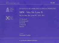 SBPK. Intavolature d'organo tedesche di Berlino. Mus. Ms. Lynar B. Ediz. italiana e inglese - Vol. 2 - Librerie.coop