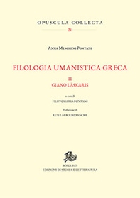 Filologia umanistica greca - Vol. 2 - Librerie.coop