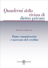 Patto commissorio e mercato del credito - Librerie.coop