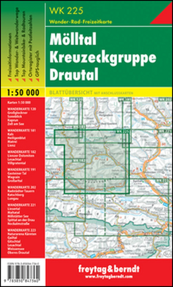 Kreuzeckgruppe 1:50.000 - Librerie.coop