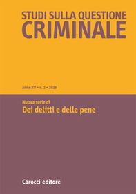 Studi sulla questione criminale - Vol. 2 - Librerie.coop