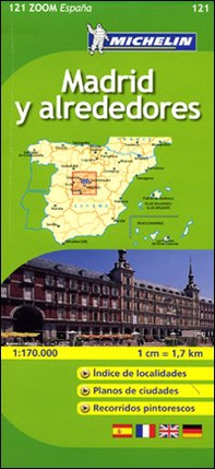 Madrid y alrededores 1:170.000 - Librerie.coop