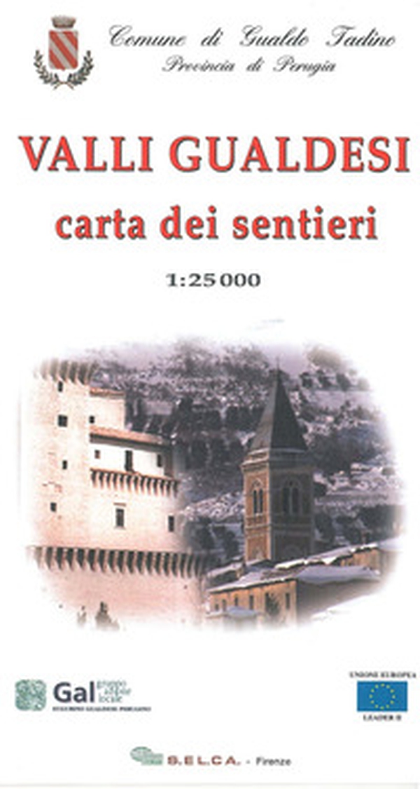 Valli Gualdesi. Carta dei sentieri 1:25.000 - Librerie.coop Valli Gualdesi. Carta dei sentieri 1:25.000 - Librerie.coop