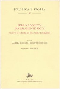 Per una società diversamente ricca. Scritti in onore di Riccardo Lombardi - Librerie.coop