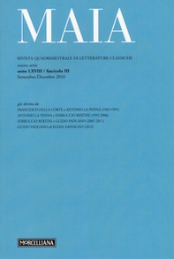 Maia. Rivista di letterature classiche - Librerie.coop