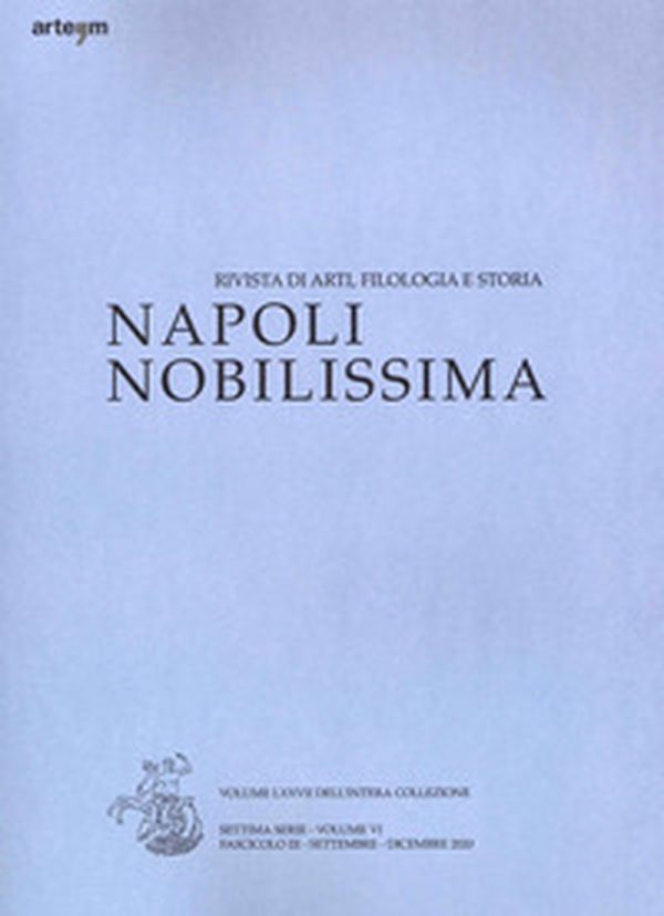 Napoli nobilissima. Rivista di arti, filologia e storia. Settima serie - Librerie.coop Napoli nobilissima. Rivista di arti, filologia e storia. Settima serie - Librerie.coop