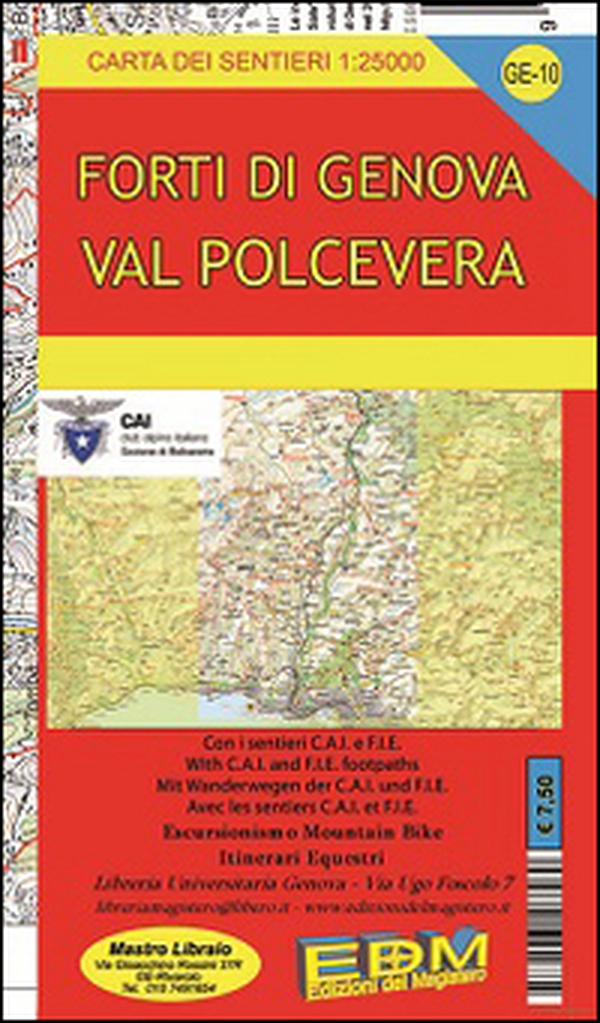 Ge-10 Valpolcevera. Carte dei sentieri di Liguria - Librerie.coop Ge-10 Valpolcevera. Carte dei sentieri di Liguria - Librerie.coop