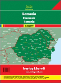 Romania Moldova 1:300.000 - Librerie.coop