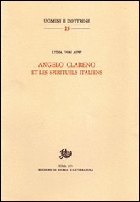 Angelo Clareno et les spirituels italiens - Librerie.coop