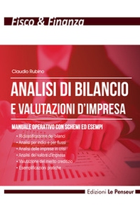 Analisi di bilancio e valutazioni d'impresa. Manuale operativo con schemi ed esempi - Librerie.coop