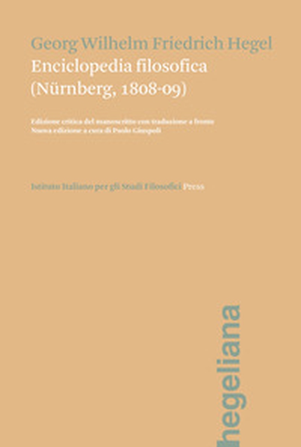 Enciclopedia filosofica (Nürnberg, 1808-09). Ediz. italiana e tedesca - Librerie.coop Enciclopedia filosofica (Nürnberg, 1808-09). Ediz. italiana e tedesca - Librerie.coop