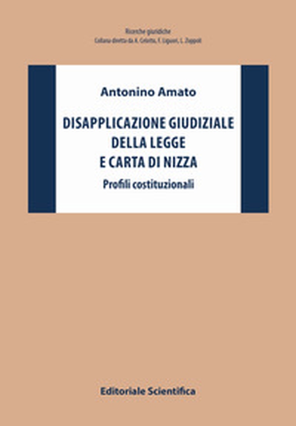 Disapplicazione giudiziale della legge e Carta di Nizza. Profili costituzionali - Librerie.coop Disapplicazione giudiziale della legge e Carta di Nizza. Profili costituzionali - Librerie.coop