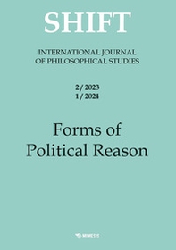 Shift. International journal of philosophical studies 2/2023 1/2024 - Librerie.coop