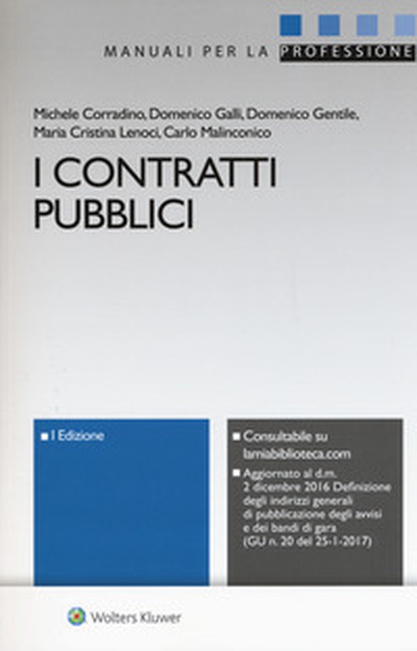 I contratti pubblici - Librerie.coop I contratti pubblici - Librerie.coop