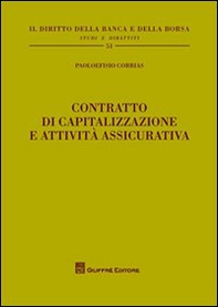 Contratto di capitalizzazione e attività assicurativa - Librerie.coop