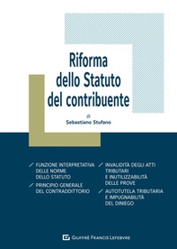 Riforma dello Statuto del contribuente - Librerie.coop Riforma dello Statuto del contribuente - Librerie.coop