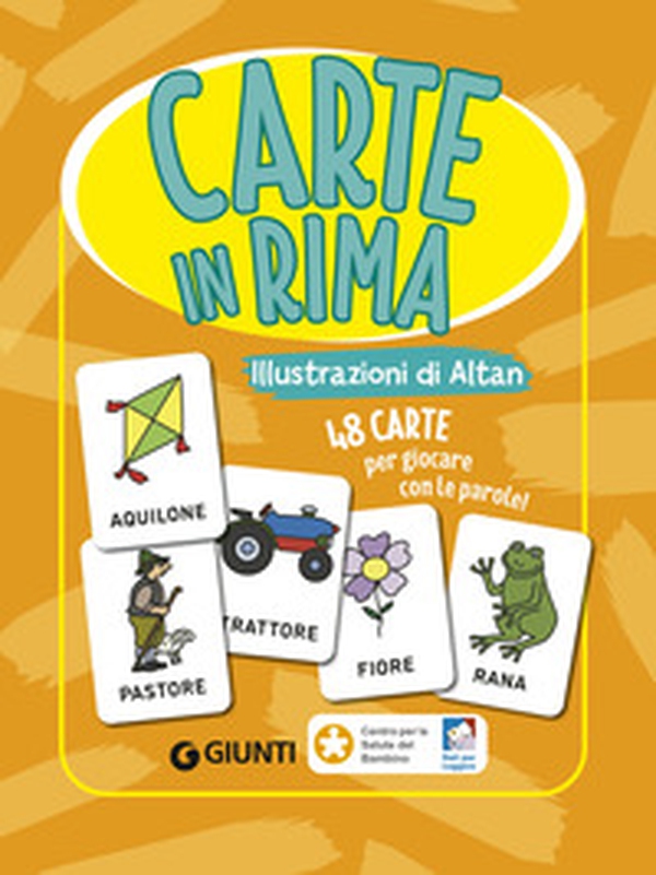 Carte in rima. 48 carte per giocare con le parole - Librerie.coop Carte in rima. 48 carte per giocare con le parole - Librerie.coop