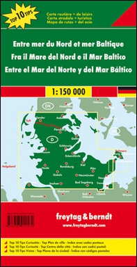 Zwischen Nordsee und Ostsee 1:150.000 - Librerie.coop