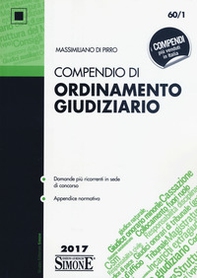 Compendio di ordinamento giudiziario - Librerie.coop