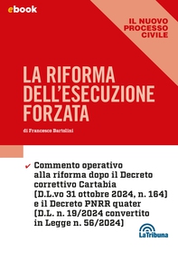 La riforma dell'esecuzione forzata - Librerie.coop