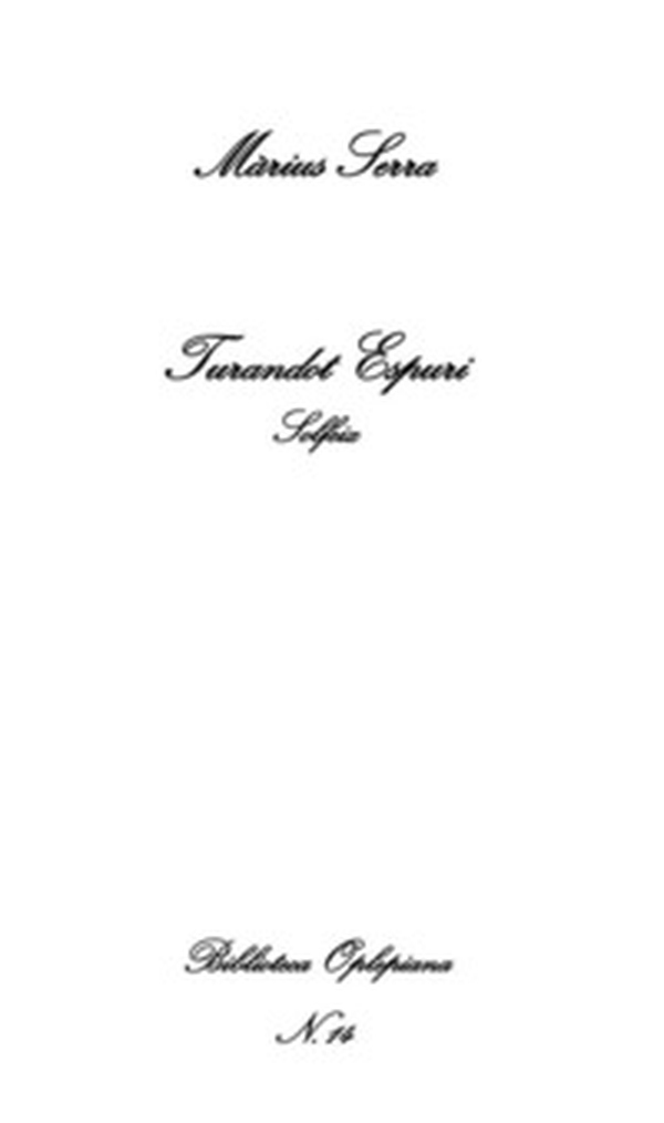 Turandot Espuri. Solfeix - Librerie.coop Turandot Espuri. Solfeix - Librerie.coop