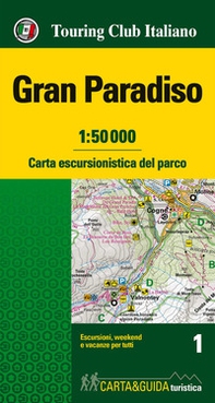Gran Paradiso 1:50.000. Carta escursionistica del parco - Librerie.coop