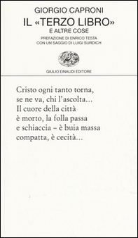 Il «terzo libro» e altre cose - Librerie.coop Il «terzo libro» e altre cose - Librerie.coop